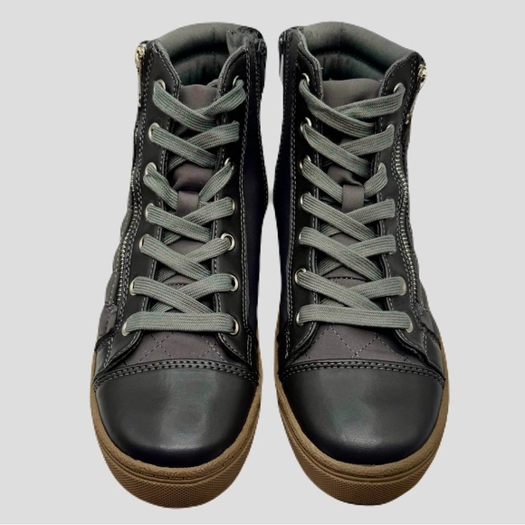 JUICY COUTURE JC Vareen High-top Fashion Quilted Sneakers in Gray Size 7 EUC - Picture 2 of 10